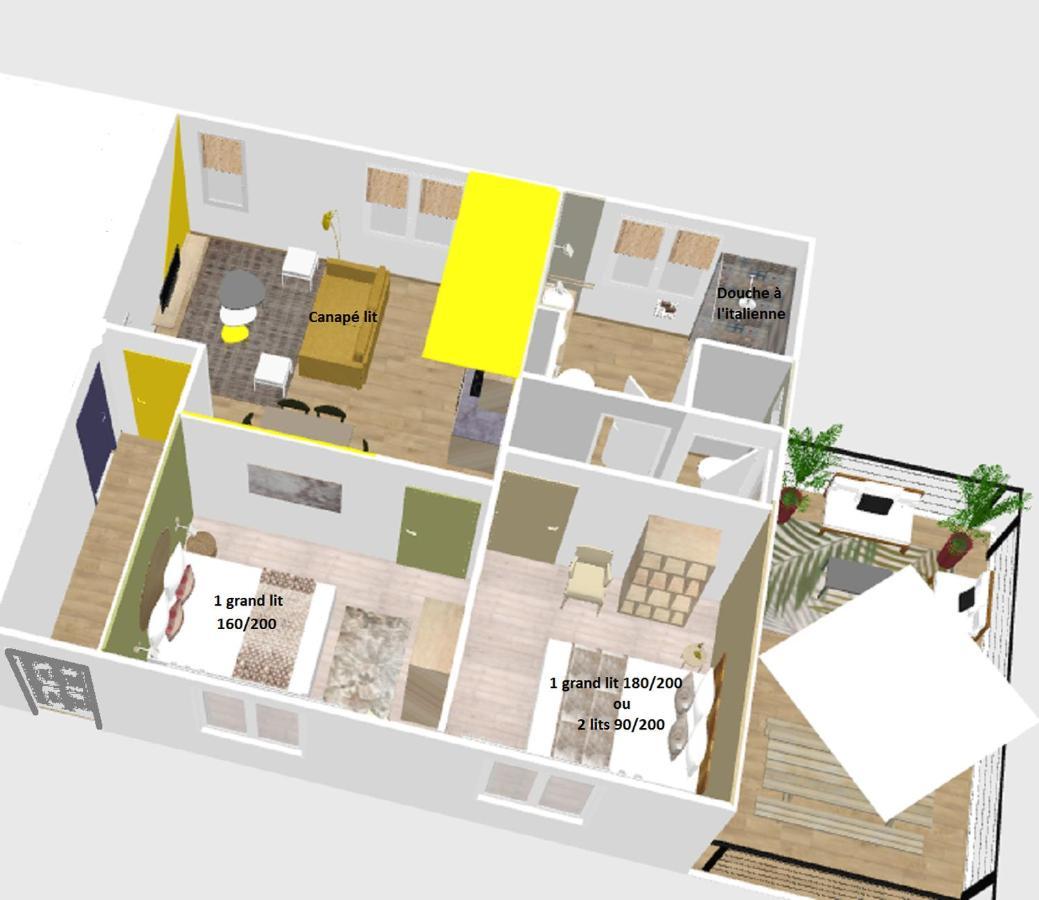 Le Cottage Nature Loin De L'Oeil Sauna Gaillac Entre Albi-Toulouse & Les Cottages Du Tarn Brens (Tarn) Exterior foto